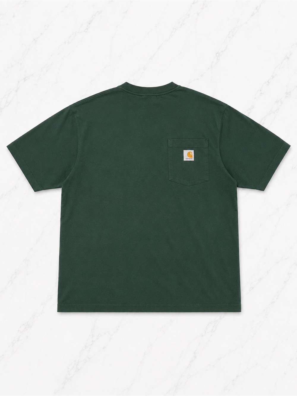 Carhartt Short-Sleeve Pocket Tee in Forest Green